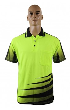 1318# hi vis work polo
